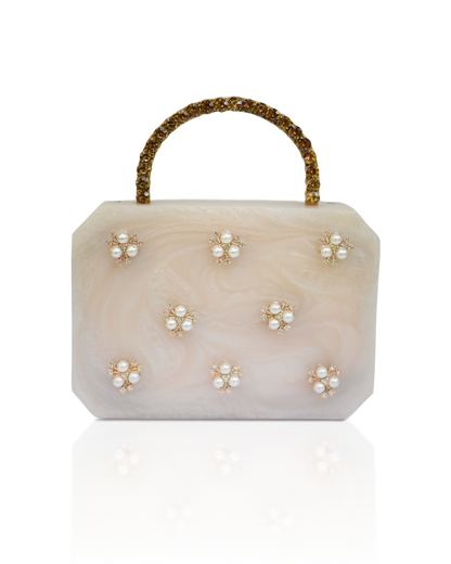 Beyond the Ordinary Clutch (Cream)