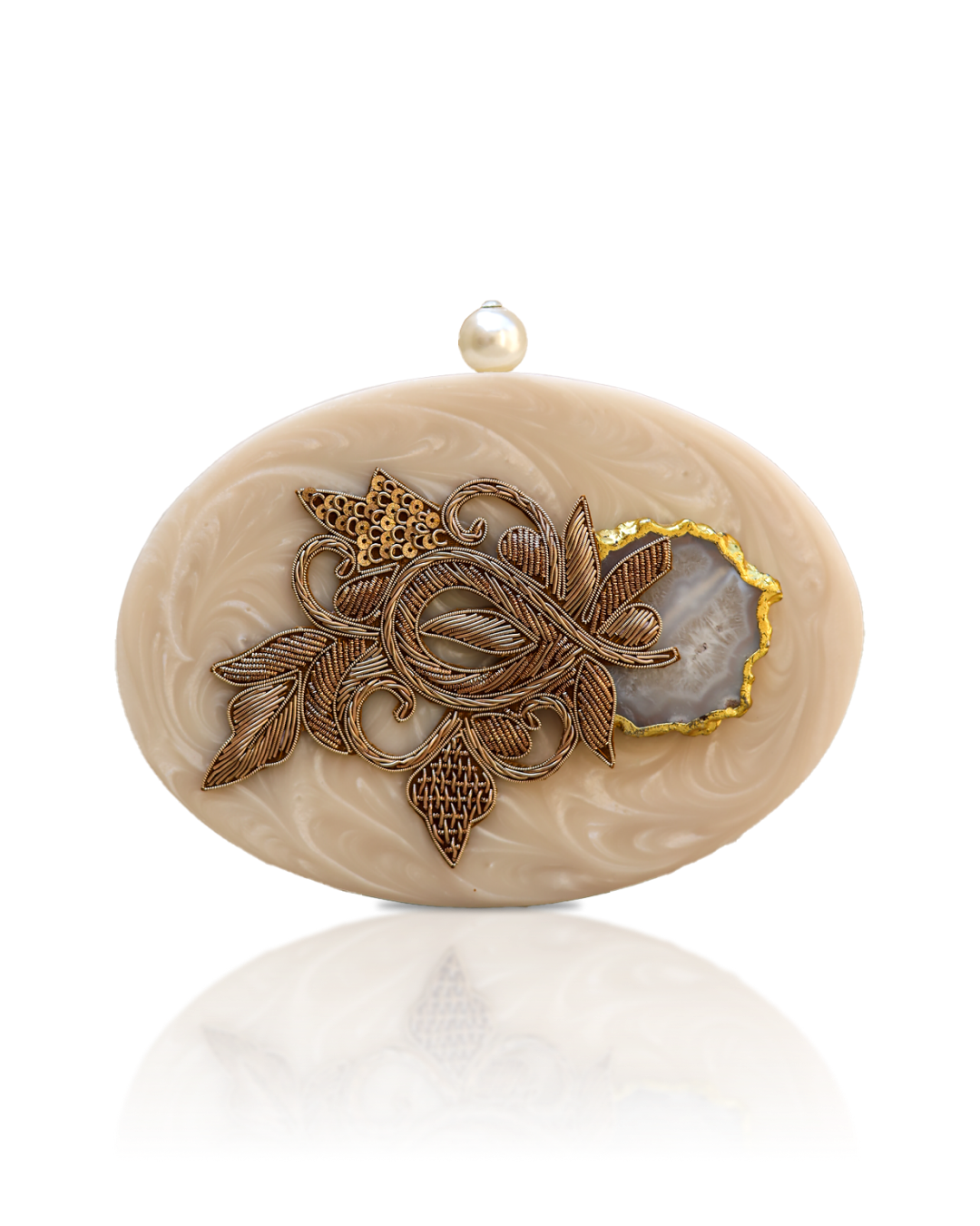 Golden Glow Clutch