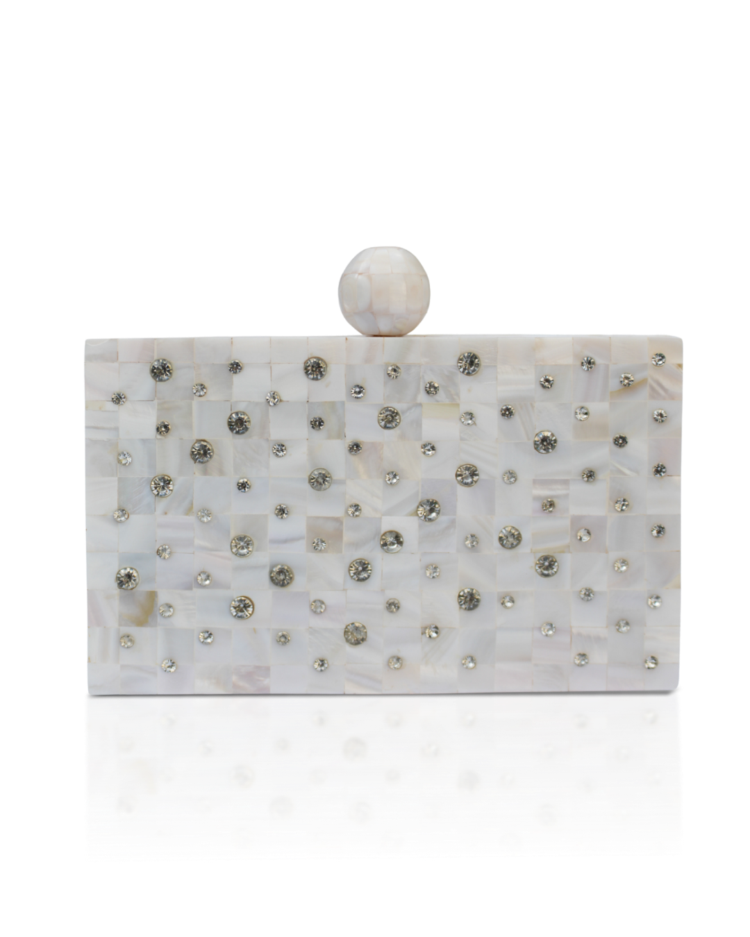 Sweet Serenity Mother of Pearl Clutch
