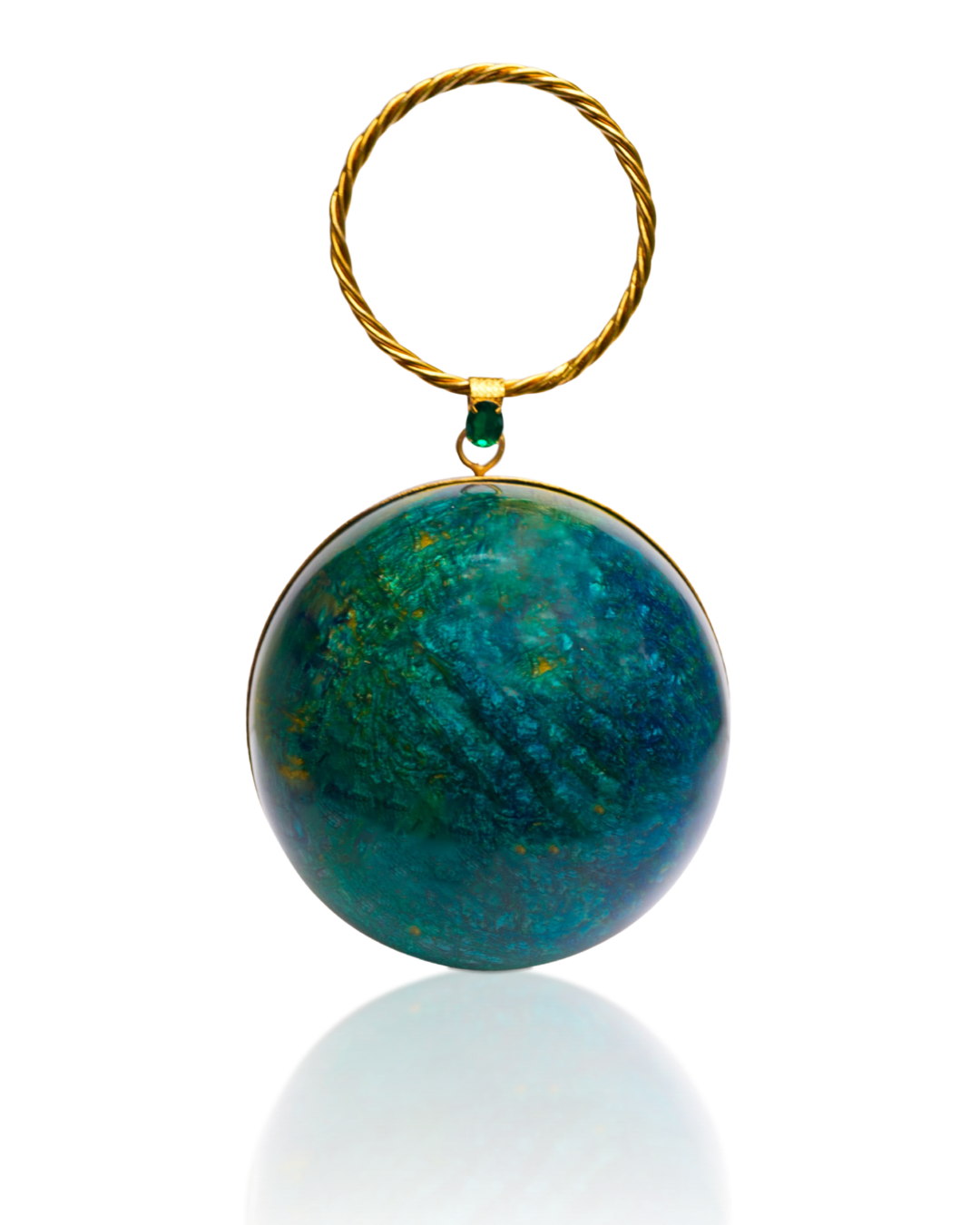 World in Your Hand Clutch