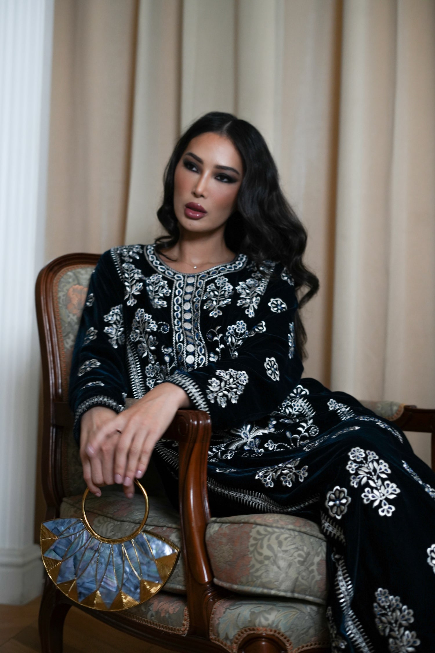 Make Yourself Happy Gold Bag