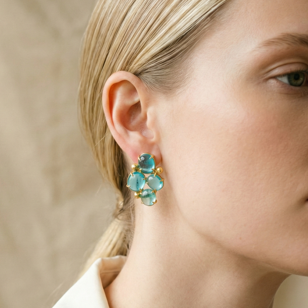 Turquoise Drift Earrings