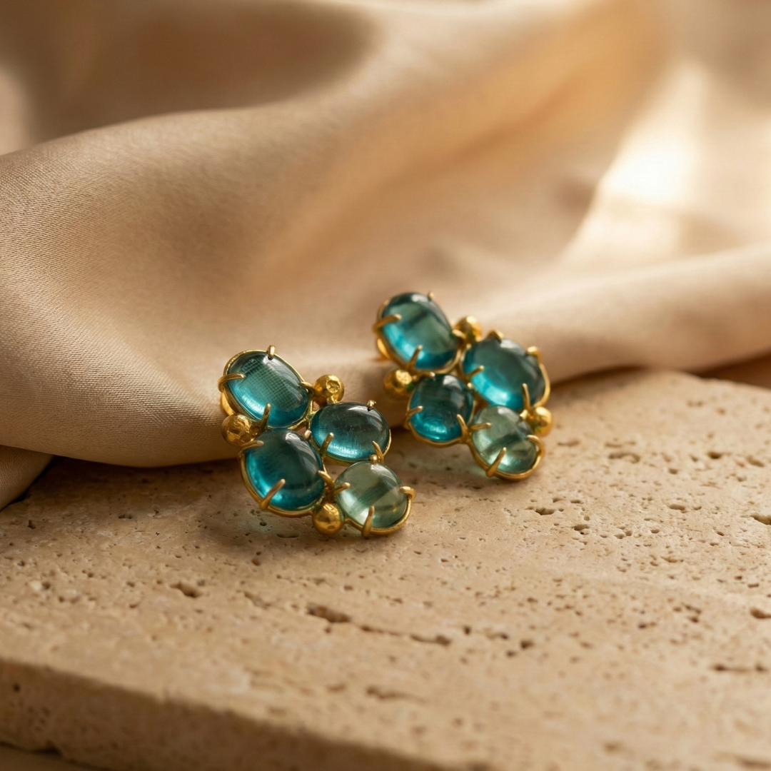 Turquoise Drift Earrings