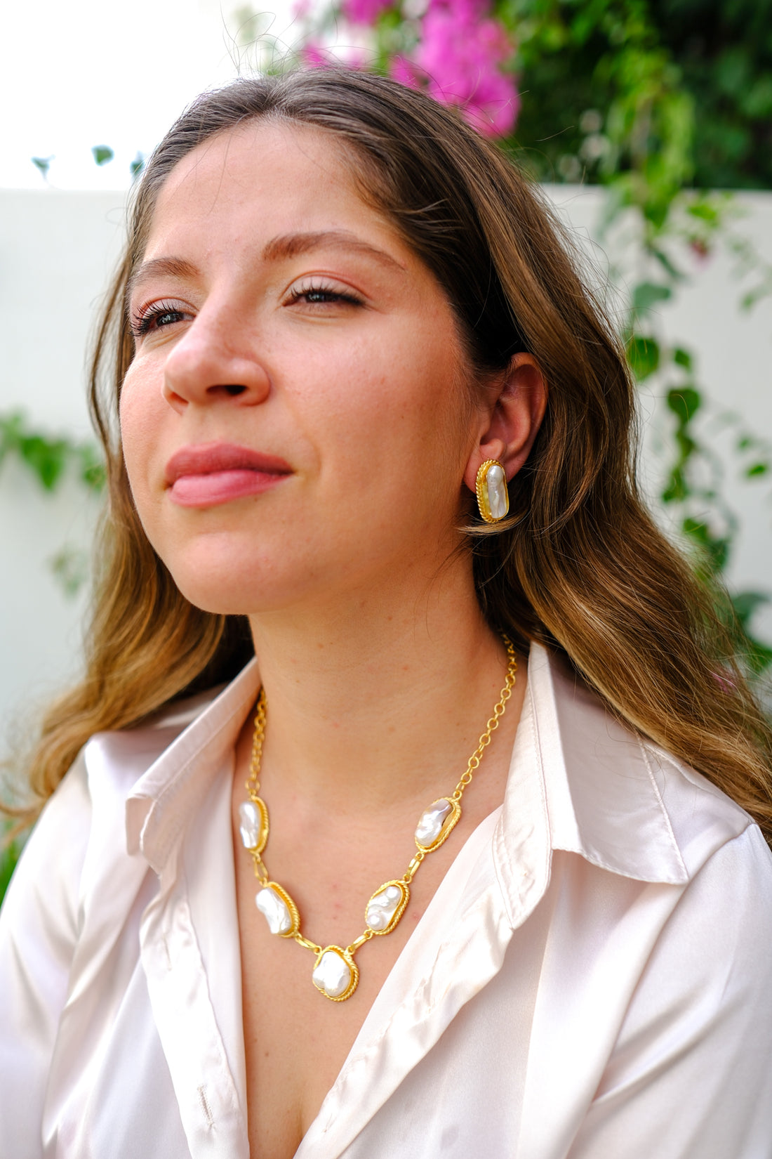 Pearl Earrings For Weddings, Delights Pearl Earrings, Selomenika