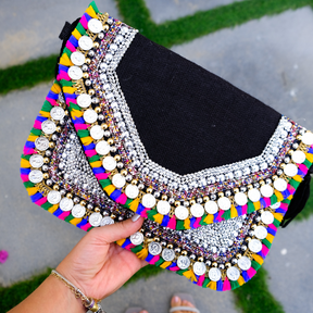 Charming Apperance Handcrafted Clutch