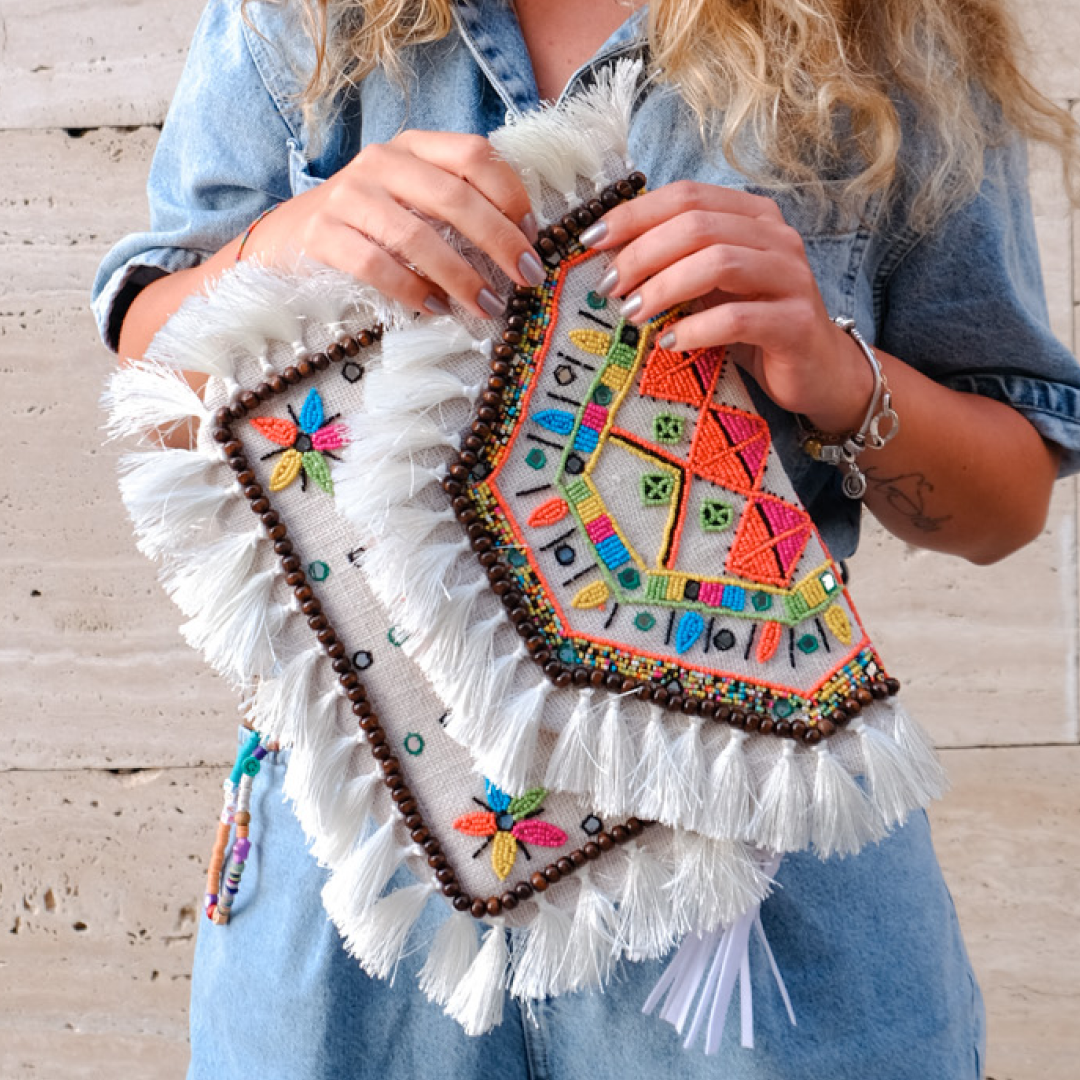 Colorful Boho Clutch Purse Get What You Need Boho Clutch Selomenika